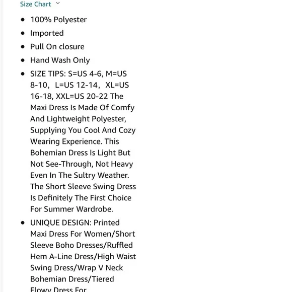 NWT PrettyGarden XXL flowy &flattering blue dress Wrap Vneck ruffle sleeve - Picture 9 of 10